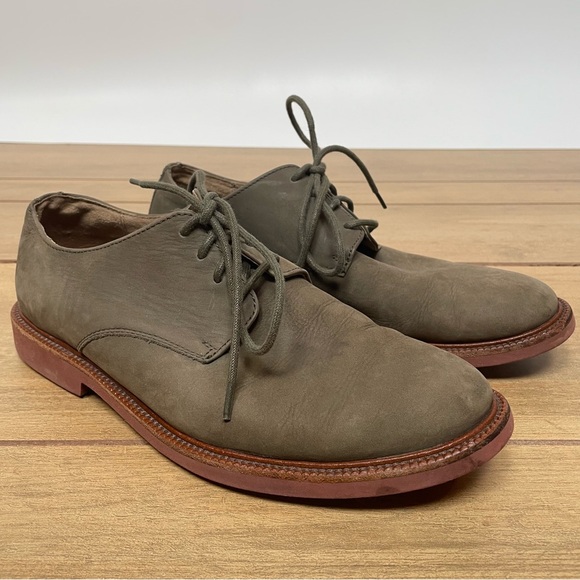 POLO Ralph Lauren Men’s Torrington Classic Suede Casual Derbys Shoes 8.5 - Picture 1 of 9